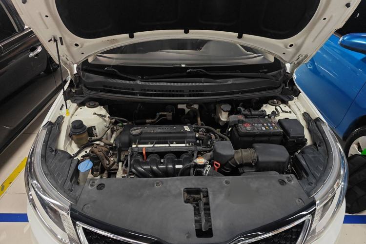Used Kia K2 2015 Sedan 1.4L Automatic GLS Engine Bay