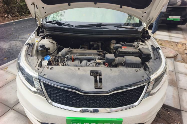 Used Kia K2 2015 Sedan 1.4L Automatic GLS Engine Bay