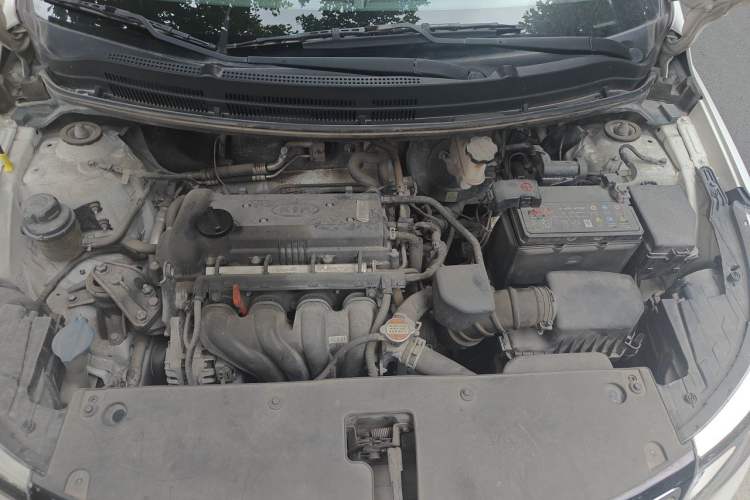 Used Kia K2 2015 Sedan 1.4L MT GLS Engine Bay