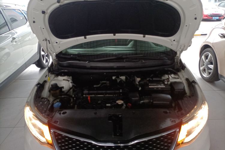 Used Kia K2 2015 Sedan 1.4L Automatic GLS Engine Bay