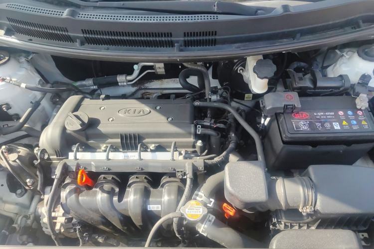 Used Kia K2 2015 Sedan 1.4L Automatic GLS Engine Bay