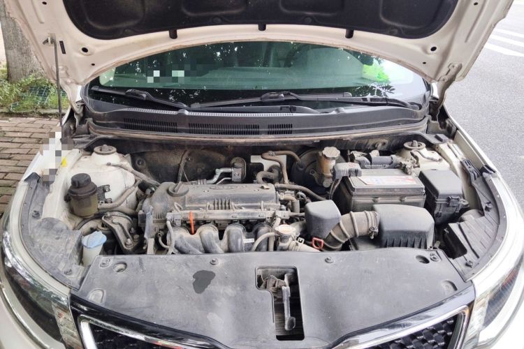 Used Kia K2 2015 Sedan 1.4L Automatic GLS Engine Bay