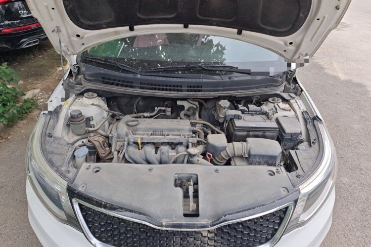 Used Kia K2 2015 Sedan 1.4L Automatic GLS Engine Bay
