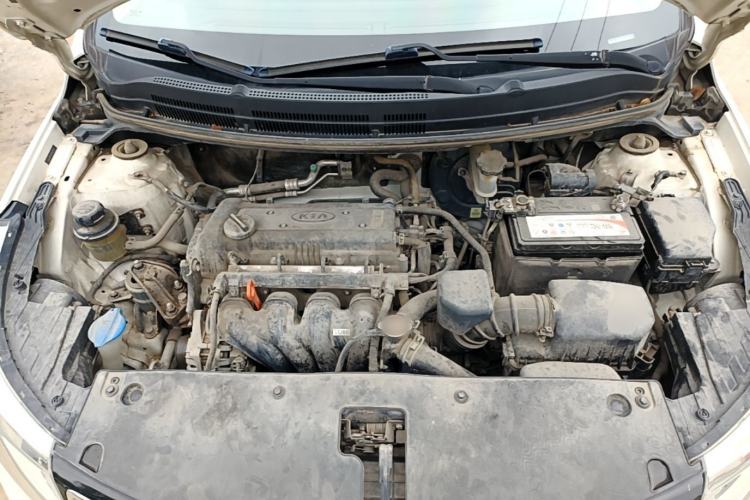 Used Kia K2 2015 Sedan 1.4L MT GLS Engine Bay