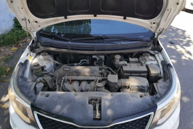 Used Kia K2 2015 Sedan 1.4L MT GLS Engine Bay