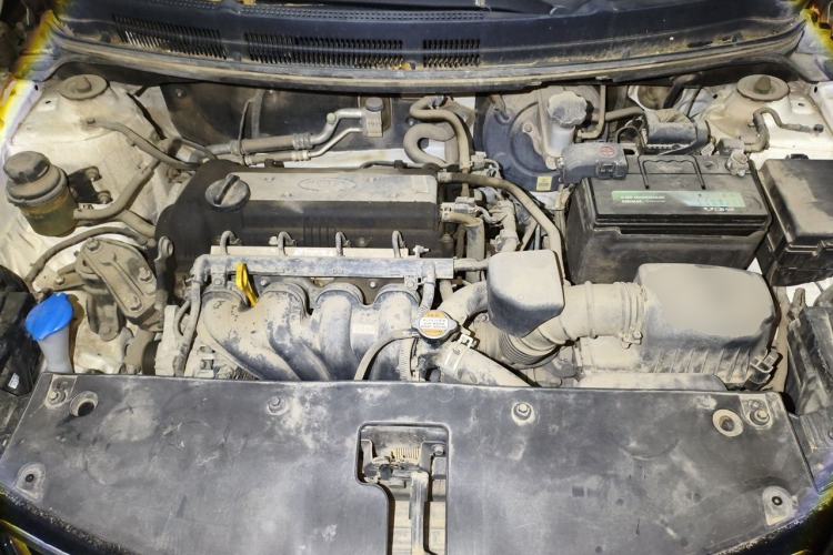 Used Kia K2 2015 Sedan 1.4L MT GLS Engine Bay