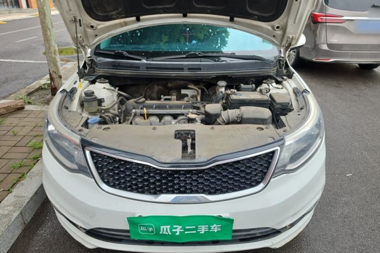 Used Kia K2 2015 Sedan 1.4L MT GLS Engine Bay