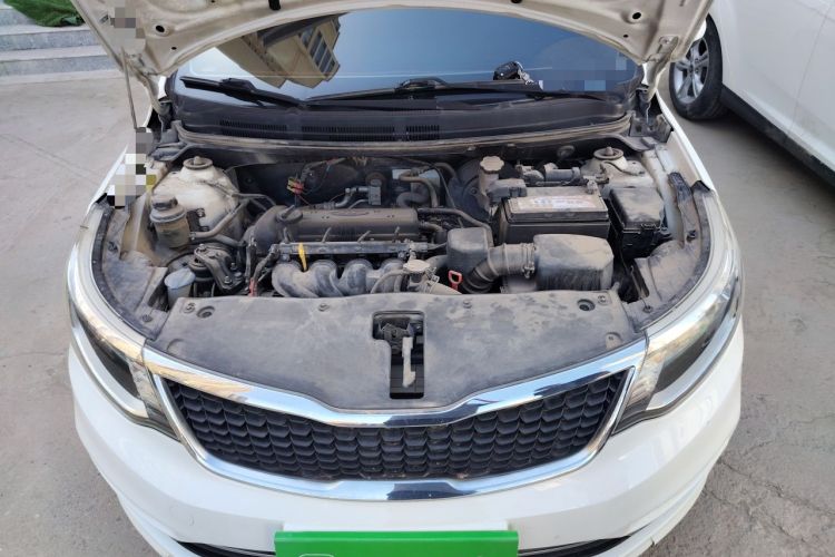 Used Kia K2 2015 Sedan 1.4L Automatic GLS Engine Bay