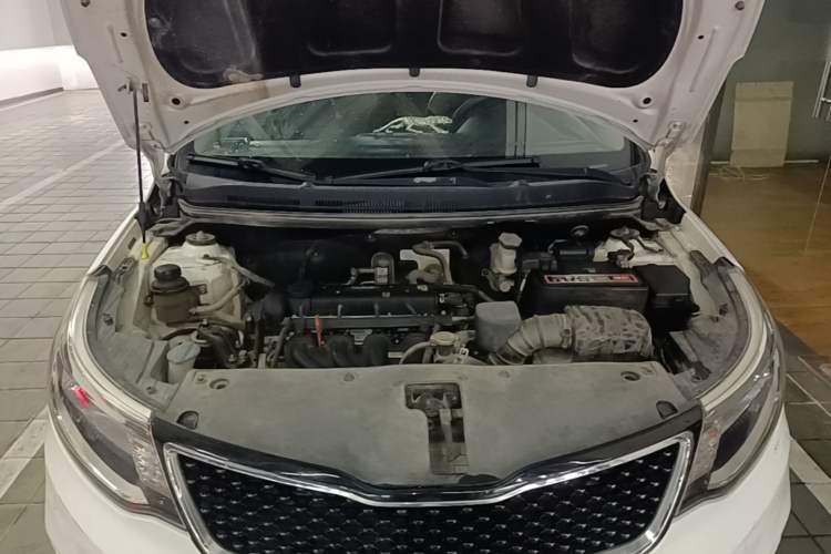 Used Kia K2 2015 Sedan 1.4L MT GLS Engine Bay