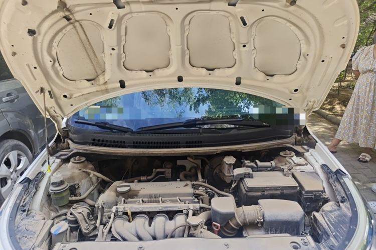 Used Kia K2 2015 Sedan 1.4L Automatic GLS Engine Bay