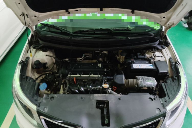 Used Kia K2 2015 Sedan 1.4L Automatic GLS Engine Bay
