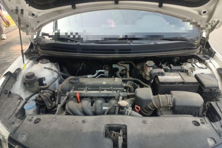 Used Kia K2 2015 Sedan 1.4L Automatic GLS Engine Bay