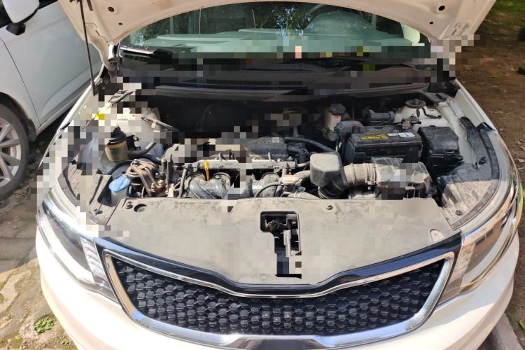Used Kia K2 2015 Sedan 1.4L MT GLS Engine Bay