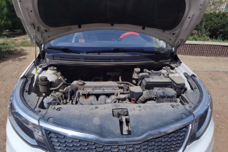 Used Kia K2 2015 Sedan 1.4L Automatic GLS Engine Bay