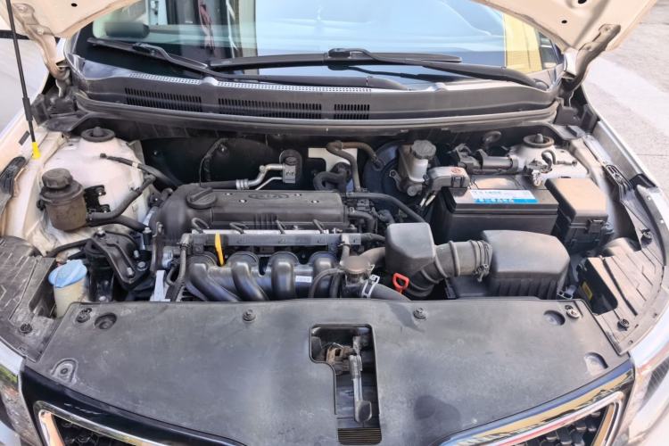 Used Kia K2 2015 Sedan 1.4L Automatic GLS Engine Bay