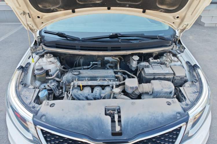 Used Kia K2 2015 Sedan 1.4L MT GLS Engine Bay