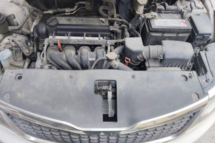 Used Kia K2 2015 Sedan 1.4L Automatic GLS Engine Bay