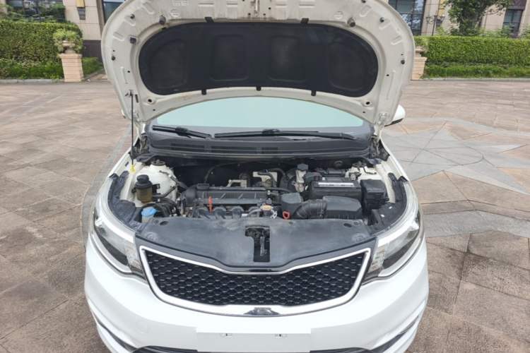 Used Kia K2 2015 Sedan 1.4L Automatic GLS Engine Bay