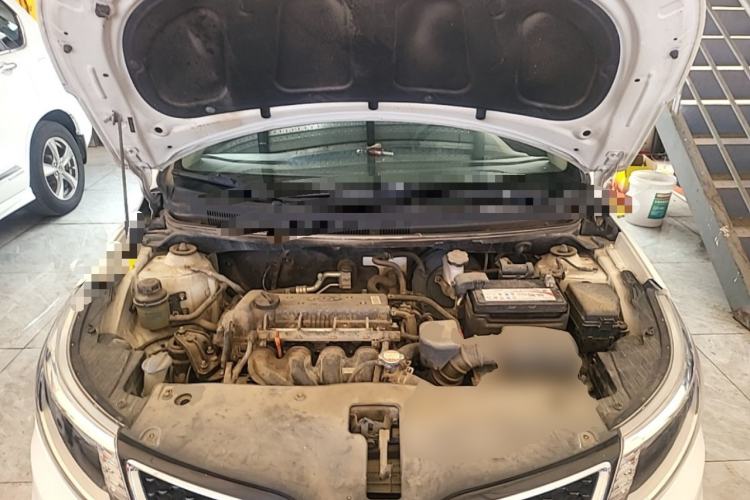 Used Kia K2 2015 Sedan 1.4L MT GLS Engine Bay