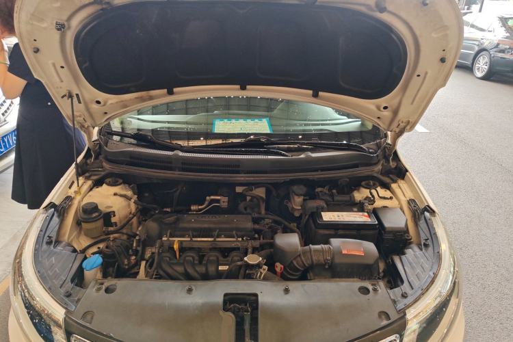 Used Kia K2 2015 Sedan 1.4L Automatic GLS Engine Bay