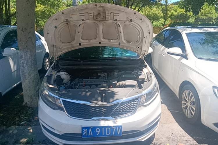 Used Kia K2 2015 Sedan 1.4L Automatic GLS Engine Bay