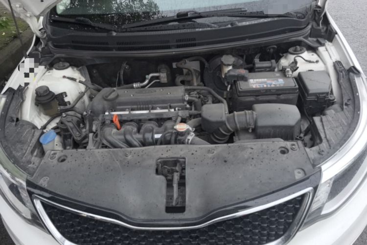 Used Kia K2 2015 Sedan 1.4L MT GLS Engine Bay