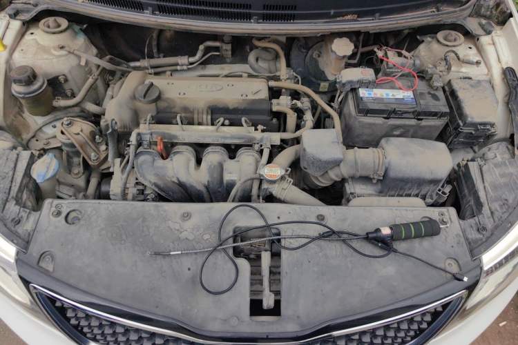 Used Kia K2 2015 Sedan 1.4L MT GLS Engine Bay