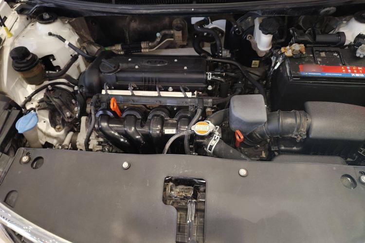 Used Kia K2 2015 Sedan 1.4L Automatic GLS Engine Bay