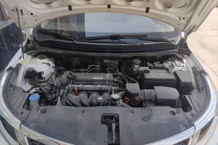 Used Kia K2 2015 Sedan 1.4L Automatic GLS Engine Bay