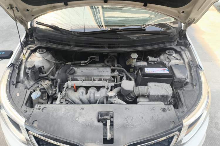 Used Kia K2 2015 Sedan 1.4L MT GLS Engine Bay