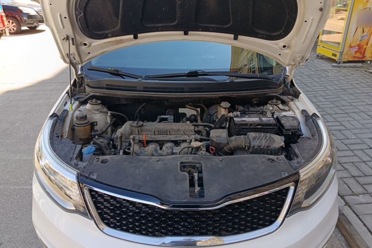 Used Kia K2 2015 Sedan 1.4L Automatic GLS Engine Bay