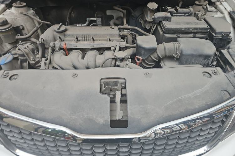 Used Kia K2 2015 Sedan 1.4L Automatic GLS Engine Bay