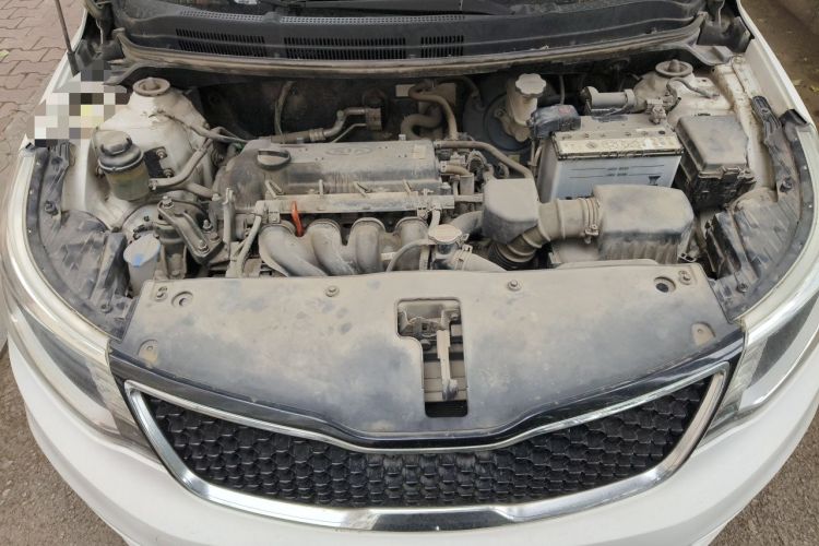 Used Kia K2 2015 Sedan 1.4L MT GLS Engine Bay