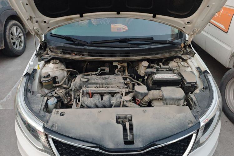 Used Kia K2 2015 Sedan 1.4L Automatic GLS Engine Bay