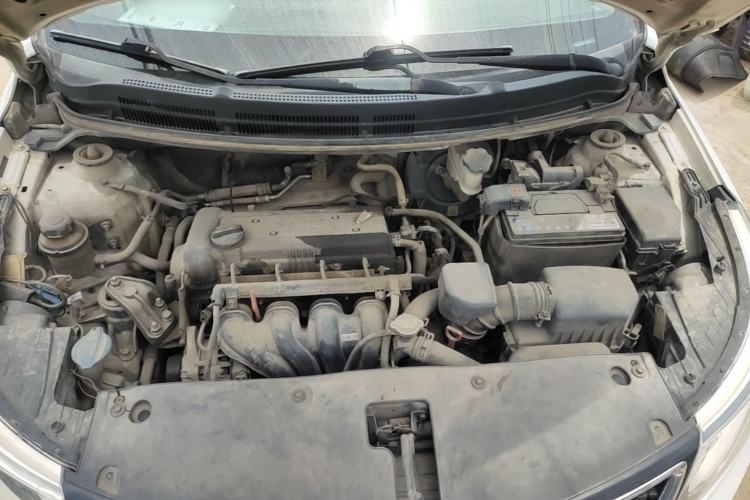 Used Kia K2 2015 Sedan 1.4L Automatic GLS Engine Bay