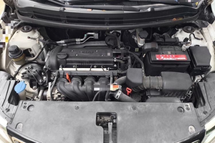 Used Kia K2 2015 Sedan 1.4L Automatic GLS Engine Bay