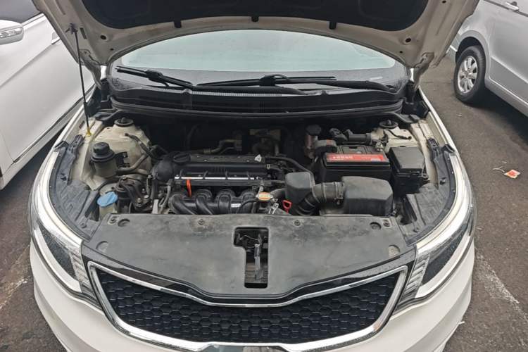 Used Kia K2 2015 Sedan 1.4L Automatic GLS Engine Bay
