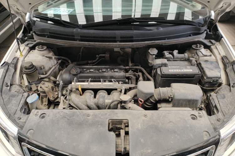 Used Kia K2 2015 Sedan 1.6L Automatic Transmission Premium Engine Bay