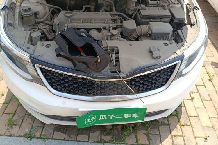 Used Kia K2 2015 Sedan 1.4L Manual Transmission GL Engine Bay
