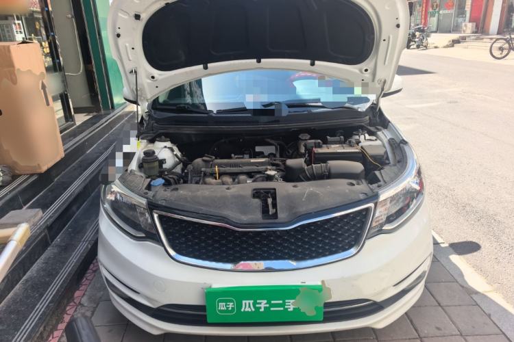Used Kia K2 2015 Sedan 1.4L Manual Transmission GL Engine Bay