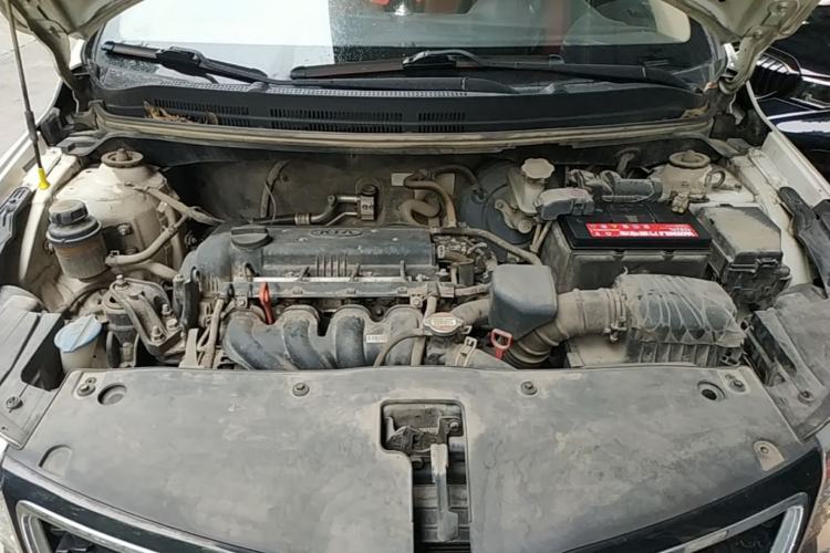 Used Kia K2 2015 Sedan 1.4L Automatic GLS Engine Bay