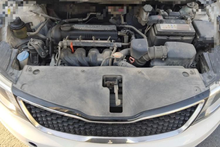 Used Kia K2 2015 Sedan 1.4L Automatic GLS Engine Bay