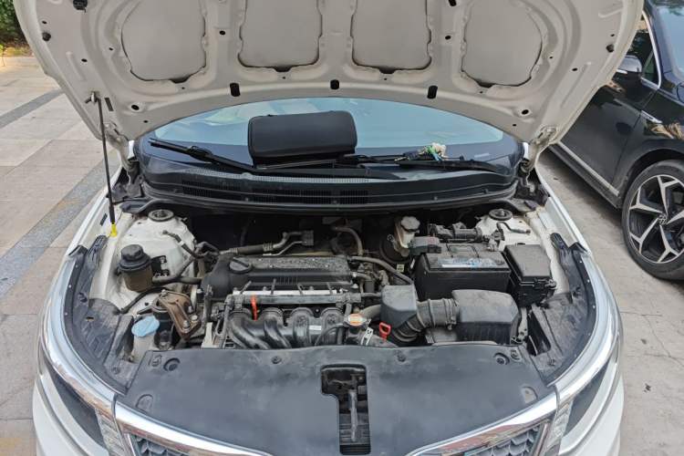 Used Kia K2 2015 Sedan 1.4L Automatic GLS Engine Bay