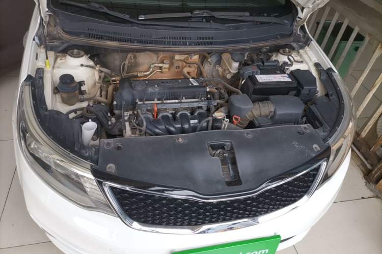 Used Kia K2 2015 Sedan 1.4L Automatic GLS Engine Bay