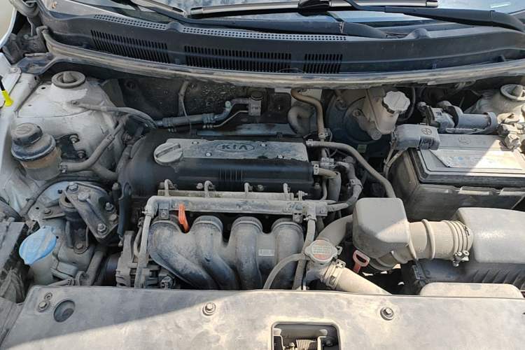 Used Kia K2 2015 Sedan 1.4L Automatic GLS Engine Bay