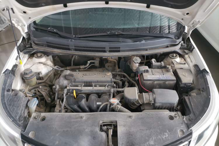 Used Kia K2 2015 Sedan 1.4L MT GLS Engine Bay