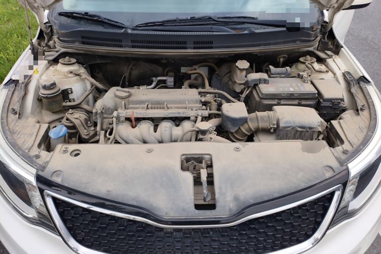 Used Kia K2 2015 Sedan 1.4L MT GLS Engine Bay
