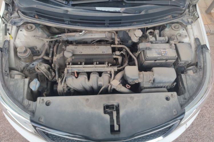 Used Kia K2 2015 Sedan 1.4L Automatic GLS Engine Bay