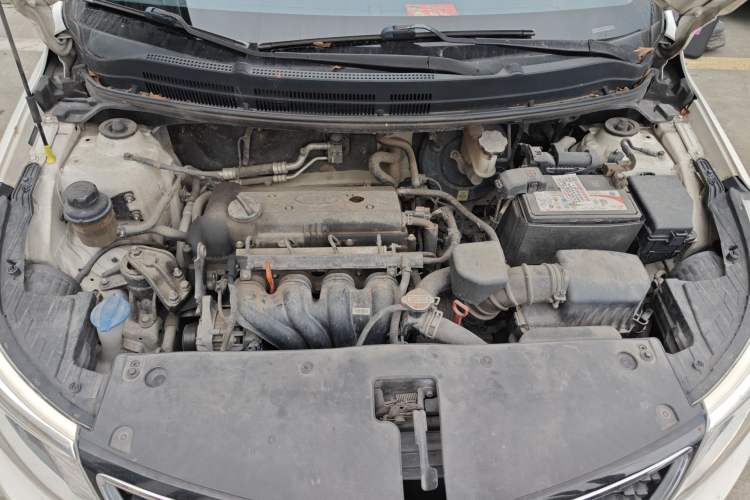 Used Kia K2 2015 Hatchback 1.6L AT Premium Engine Bay