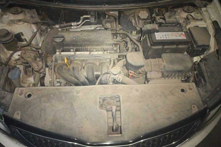 Used Kia K2 2015 Sedan 1.4L Automatic GLS Engine Bay